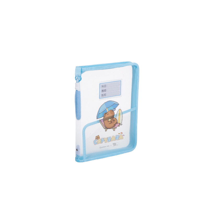 齐心（COMIX） 科目分类拉链文件袋 WHAS0070 230*325*30mm  混色（单位：个）