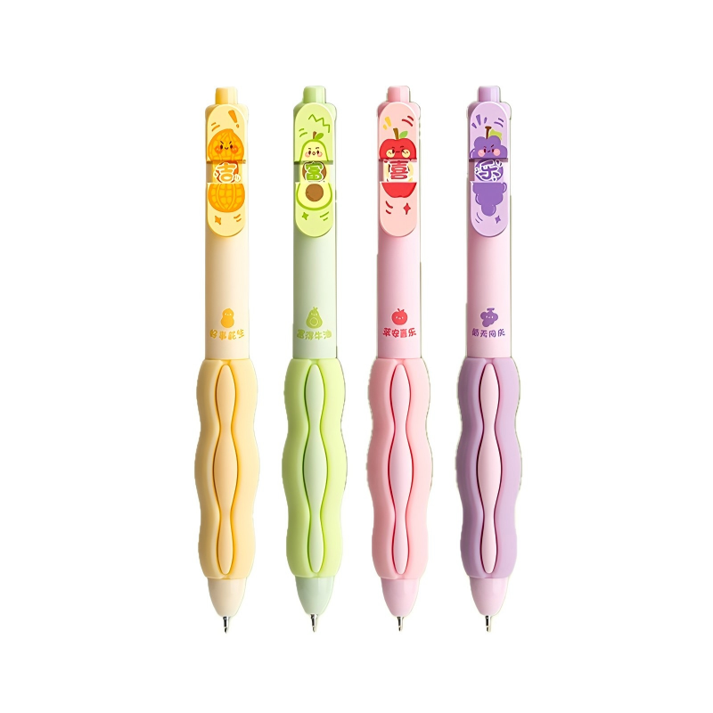 童益星 中性笔 幸运物语 1盒/4支装 混色（单位：盒）
