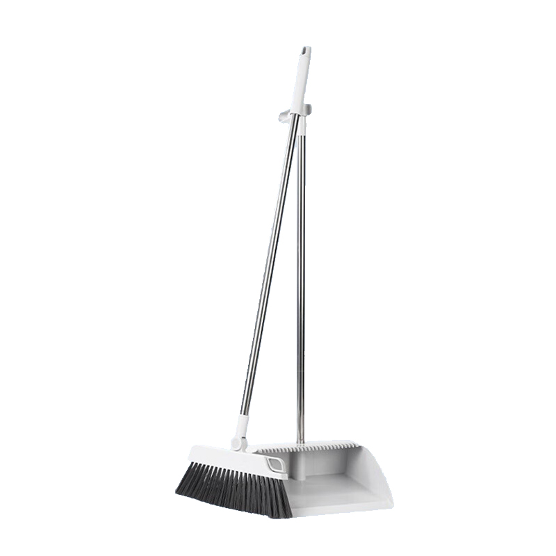 得力(deli) 扫把套装 LQ160 扫把*1+簸箕*1 灰色（单位：套）