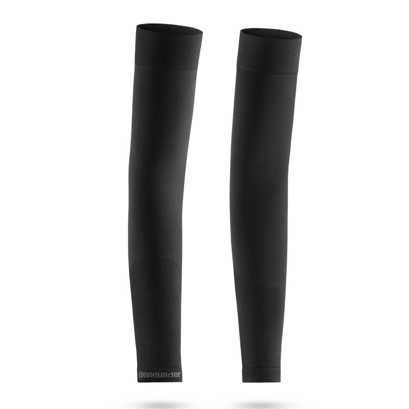 蕉下（beneunder） 高弹防晒袖套 ES370 F码 漫暮黑（单位：双）