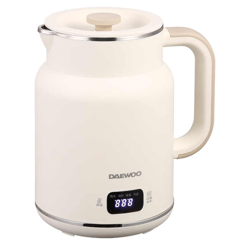 大宇（DAEWOO） 电热水壶 DYSH-1516A 1.5L  伯爵白（单位：台）