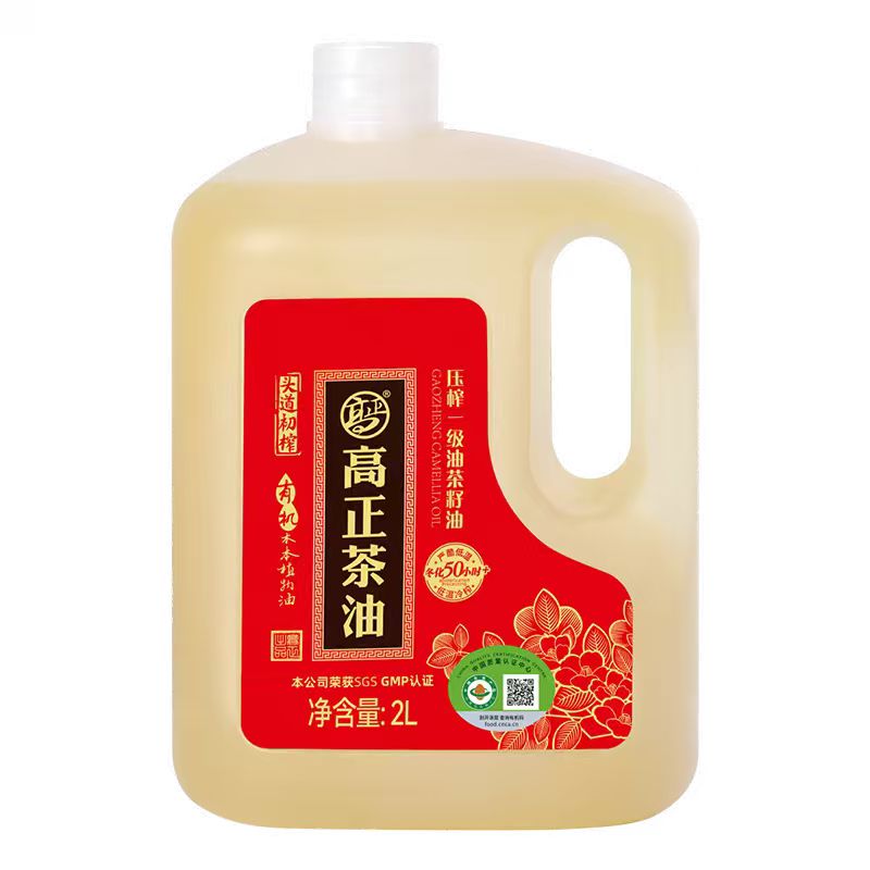 高正 有机头道初榨 压榨一级菜籽油 2L*1桶 2L 混色（单位：瓶）