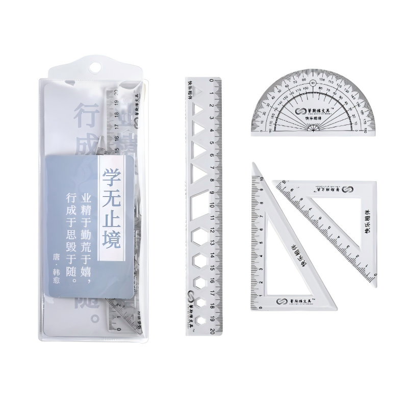 童益星 尺子 学无止境 四件套 灰色（单位：套）