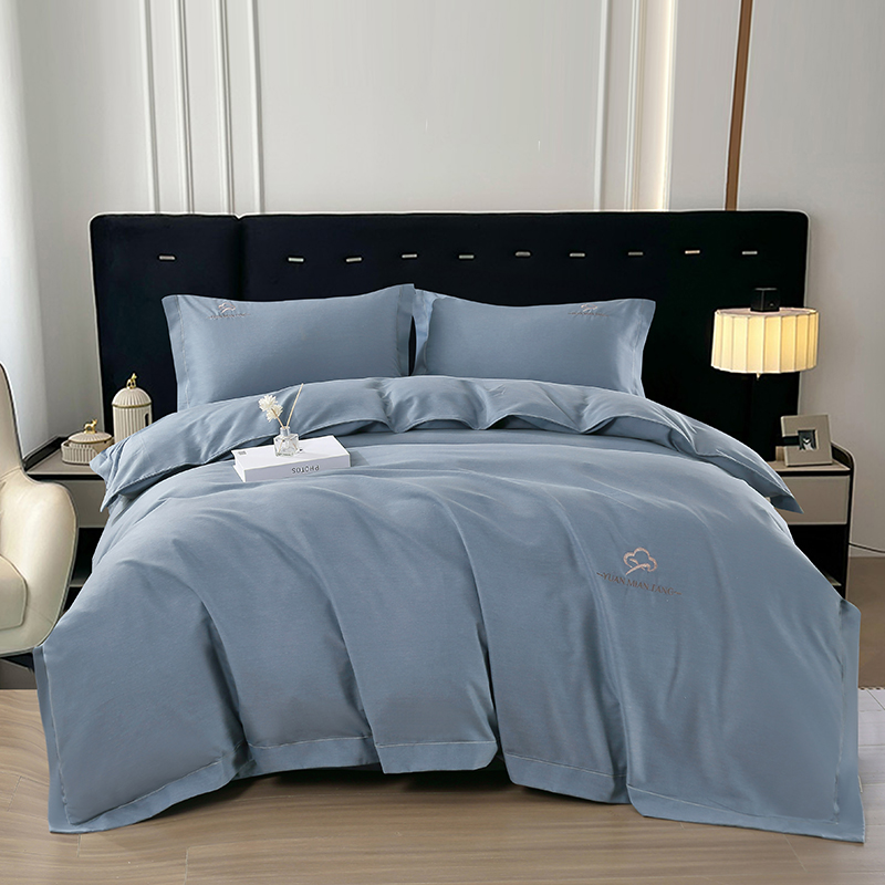 紫韵  &ldquo;维多利亚&rdquo;臻棉四件套 ZY-TJ1862 被套：200*230cm 灰色（单位：套）