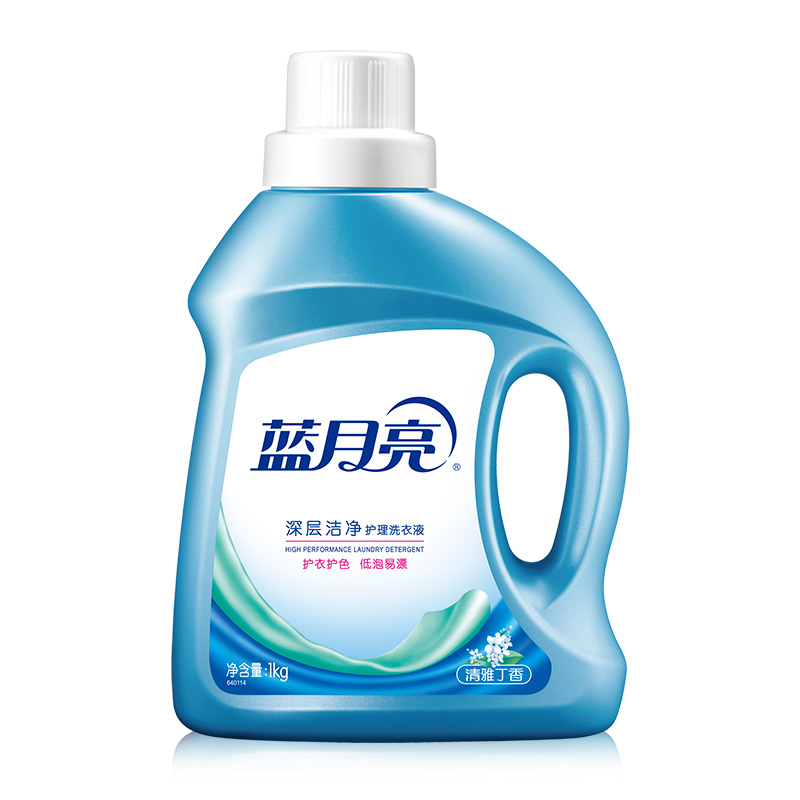 蓝月亮 清雅丁香洁净洗衣液 10000152 1kg  蓝色（单位：瓶）