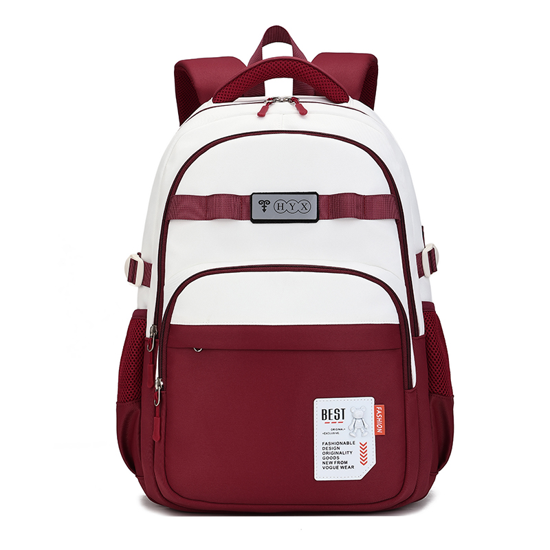 恒源祥 青年双肩包 HYX0667 47*17*35cm 红色（单位：个）