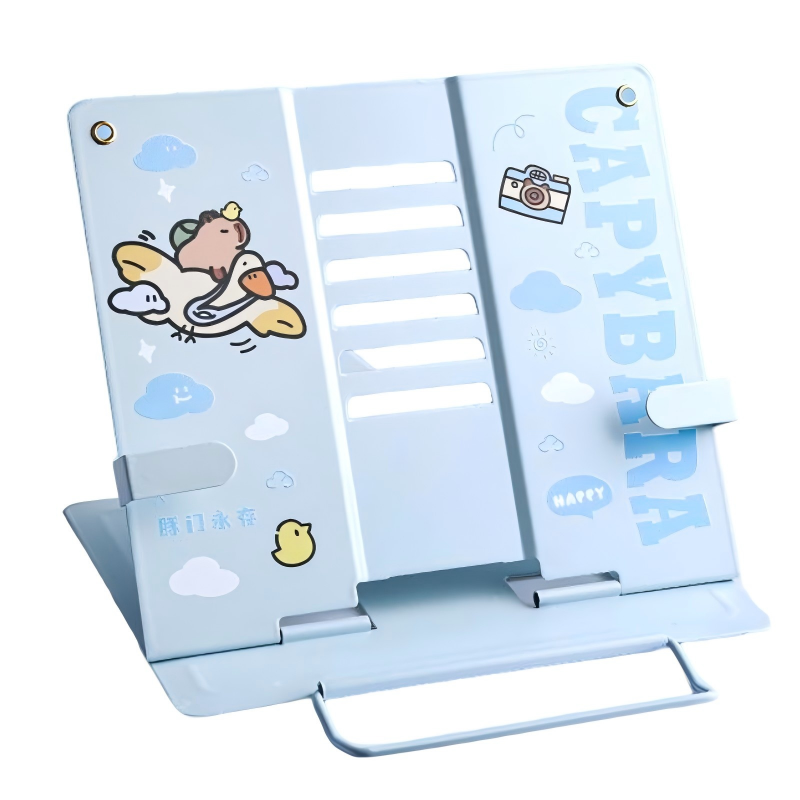 童益星 桌面阅读架 卡皮巴拉 六档  蓝色（单位：个）