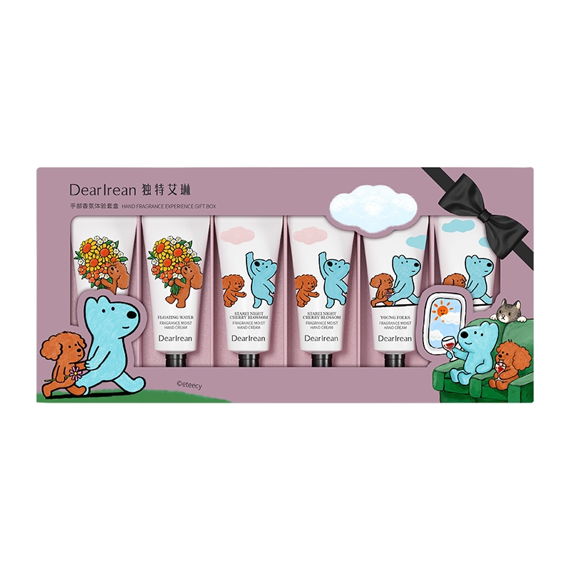 独特艾琳（Dear lrean） 手部香氛体验套盒 (Eteecy联名款) 10ml*6 混色（单位：盒）