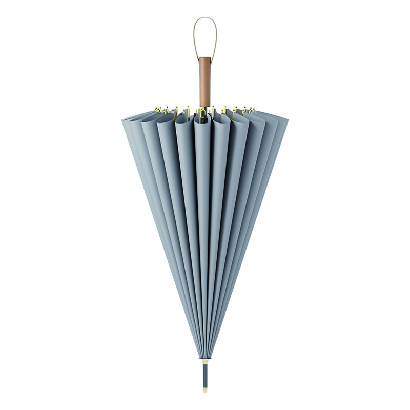 左都（ZUODU） 雨伞 ZD072 直柄 58cm*24骨 灰色（单位：把）