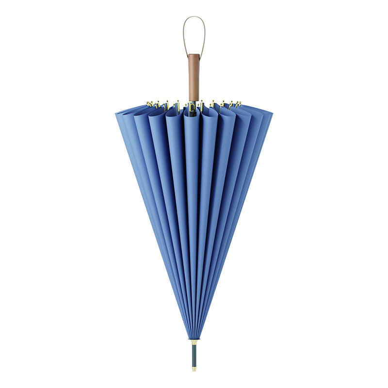 左都（ZUODU） 雨伞 ZD072 直柄 58cm*24骨 蓝色（单位：把）
