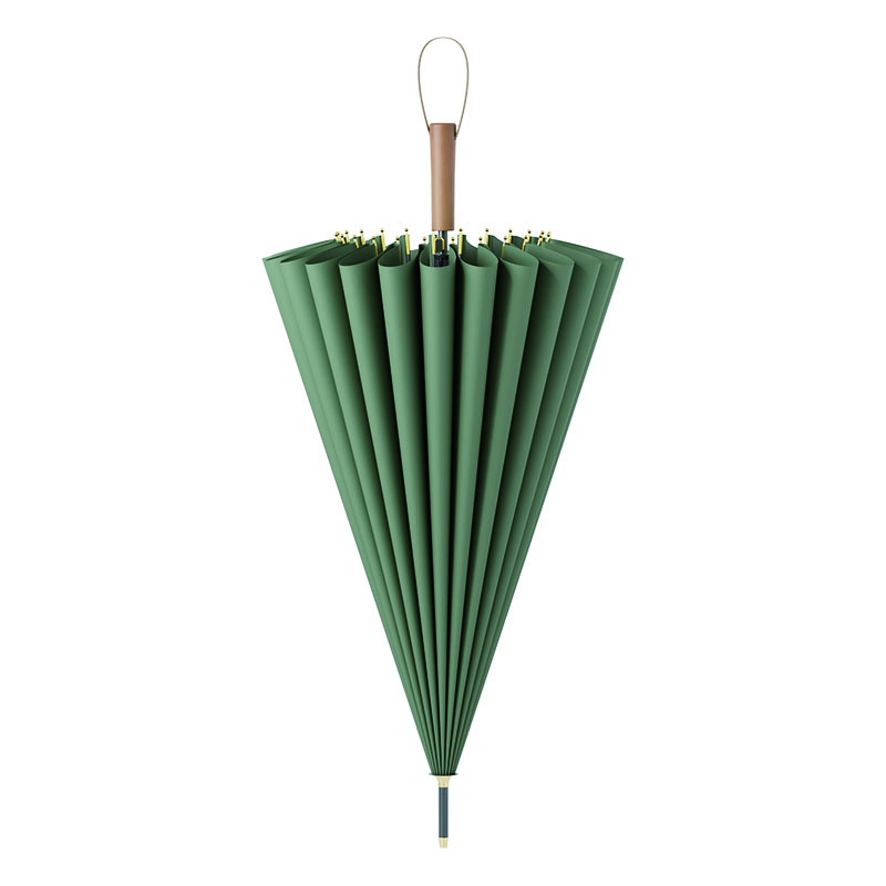 左都（ZUODU） 雨伞 ZD072 直柄 58cm*24骨  绿色（单位：把）