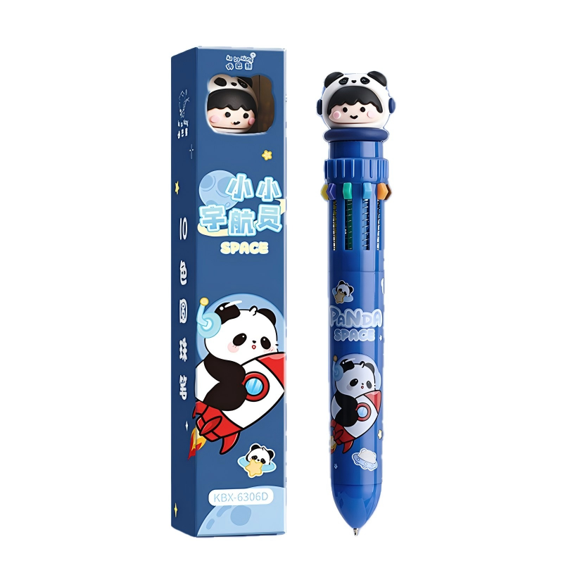 童益星 圆珠笔 小小宇航员 1支笔/共10色 蓝色（单位：个）