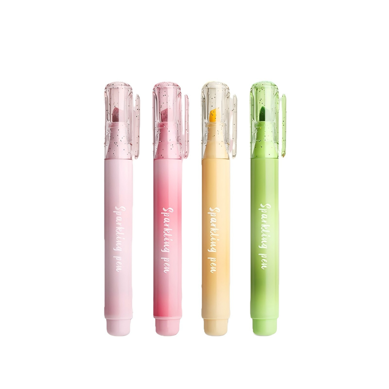 童益星 荧光笔 繁花序曲 1盒4支装 混色（单位：盒）