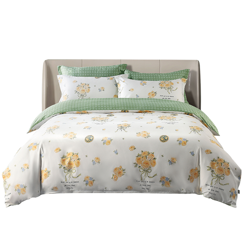 喜芙妮（Softnie） 床品四件套  玫瑰花语 XF-T2401 200*230cm  混色（单位：套）