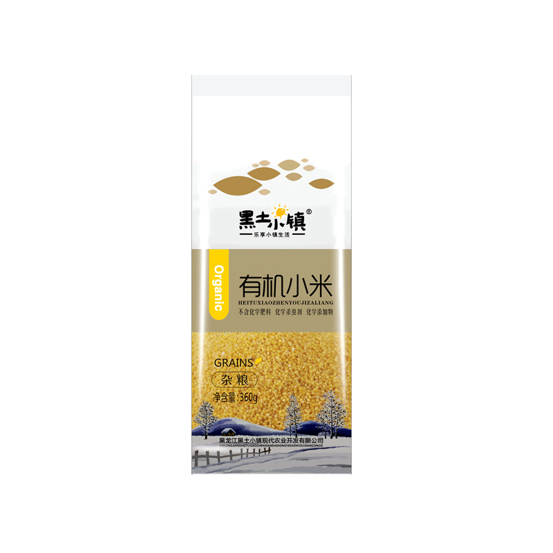 黑土小镇 有机小米 五谷杂粮 360g 混色（单位：袋）