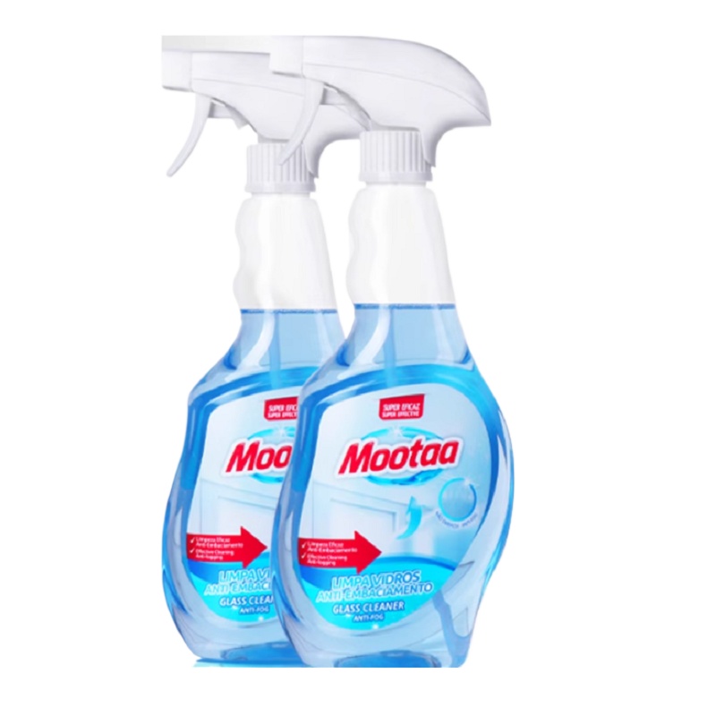 膜太/MOOTAA 玻璃清洁剂 去水渍 500ml*2瓶 蓝色（单位：组）