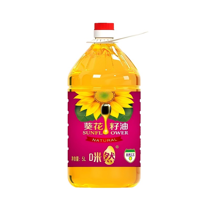 咪然 葵花籽油 物理压榨  KHZY5 5L 玫瑰金（单位：桶）