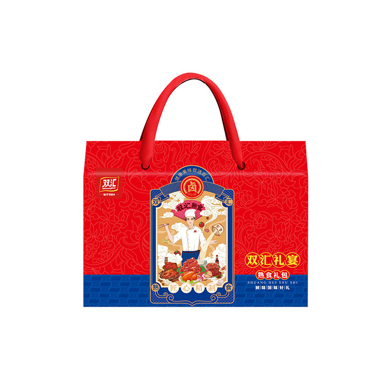 双汇 熟食.礼宴 休闲礼盒 2200g 红色（单位：盒）