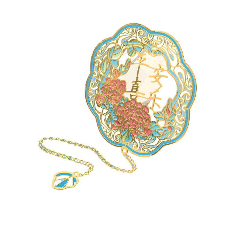 童益星 花间集透光书签 平安喜乐 72.5*70mm 混色（单位：个）