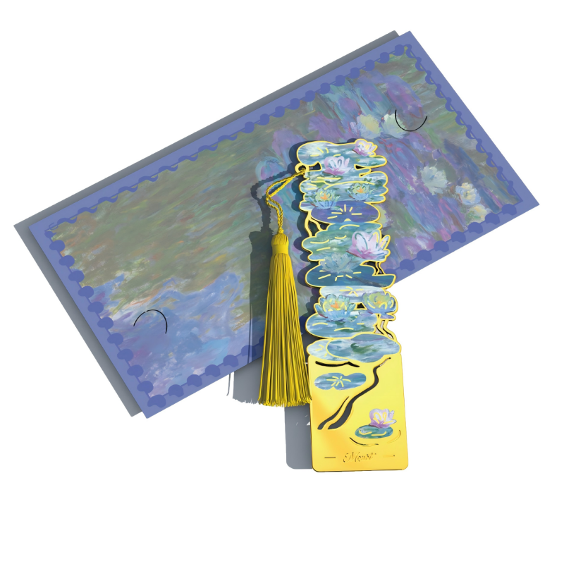 童益星 油画书签 睡莲 11.8*2.8cm 混色（单位：个）