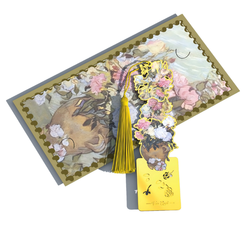 童益星 油画书签 繁花 11.8*2.8cm 混色（单位：个）