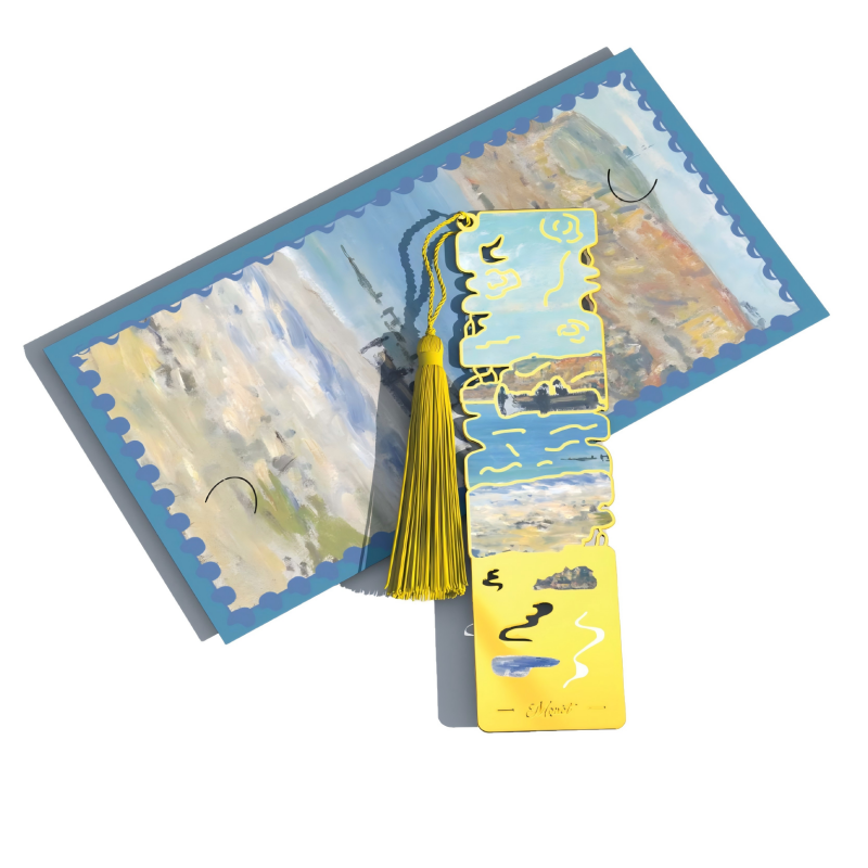 童益星 油画书签 海滩印象 11.8*2.8cm 混色（单位：个）
