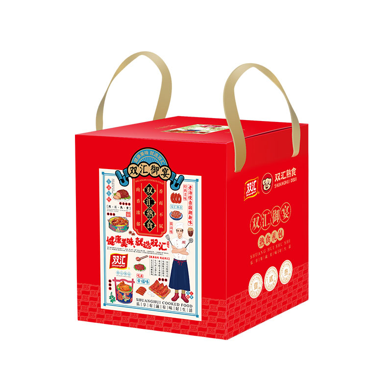 双汇 熟食.御宴 休闲礼盒 2980g 红色（单位：盒）