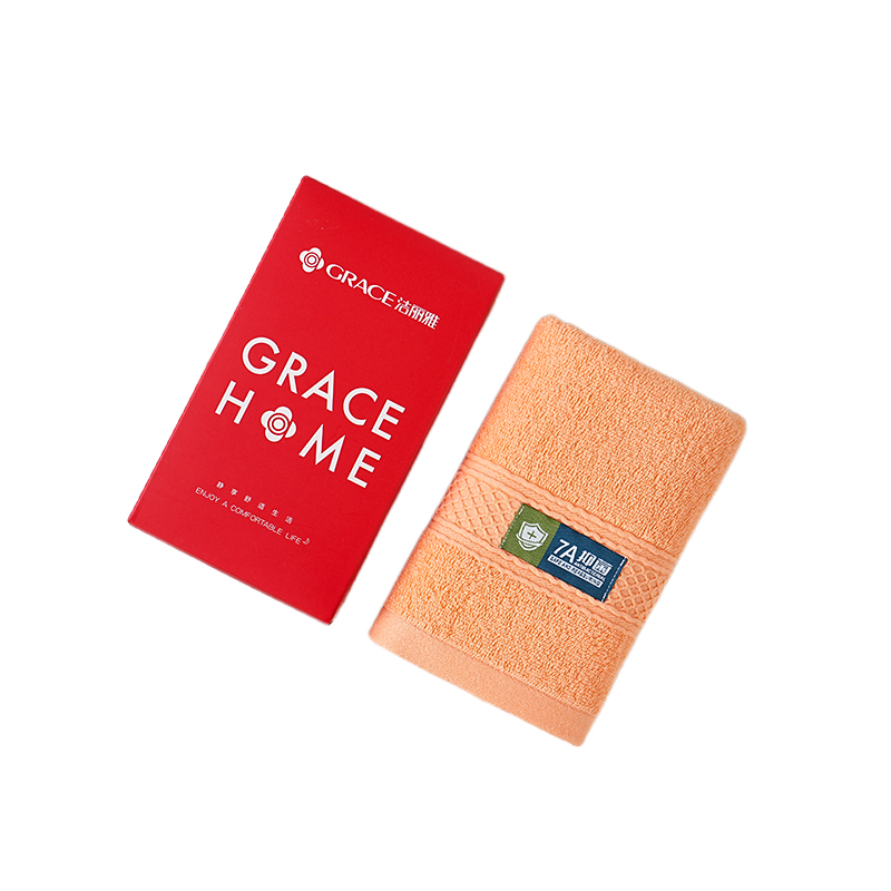 洁丽雅（Grace） 7A面巾单条装 纯棉-1 70*32cm*1条 混色（单位：套）