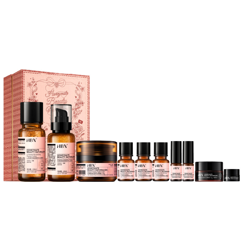 HBN 进阶CA水乳霜套装 YZHSRST10 水150ml+乳120ml+霜50g（（含7个小样+礼盒） 混色（单位：套）
