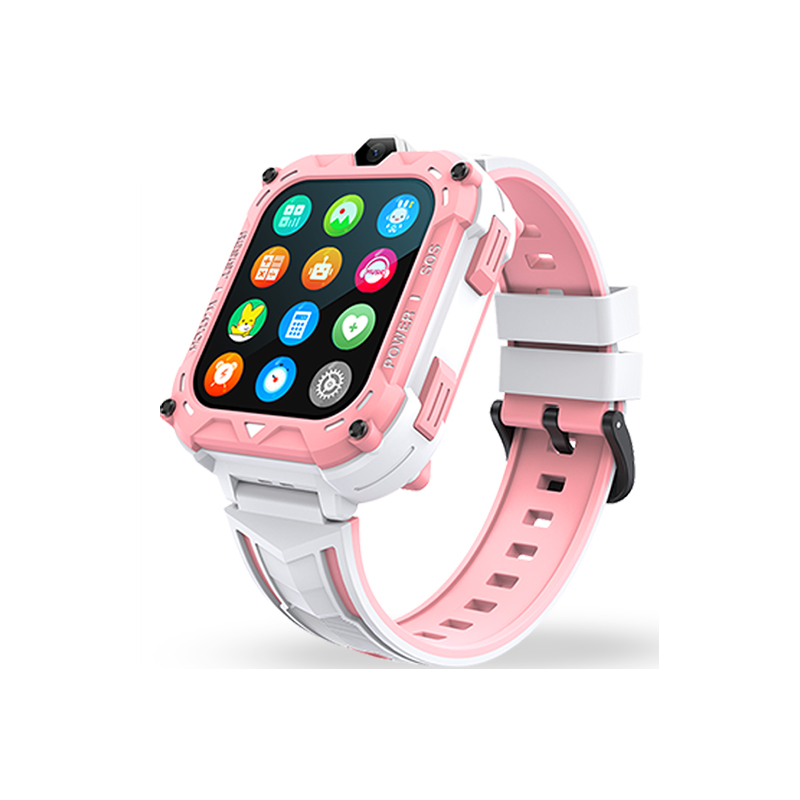 小霸王 儿童电话手表 A69 4G/5G卡通用高清大屏 粉色（单位：个）