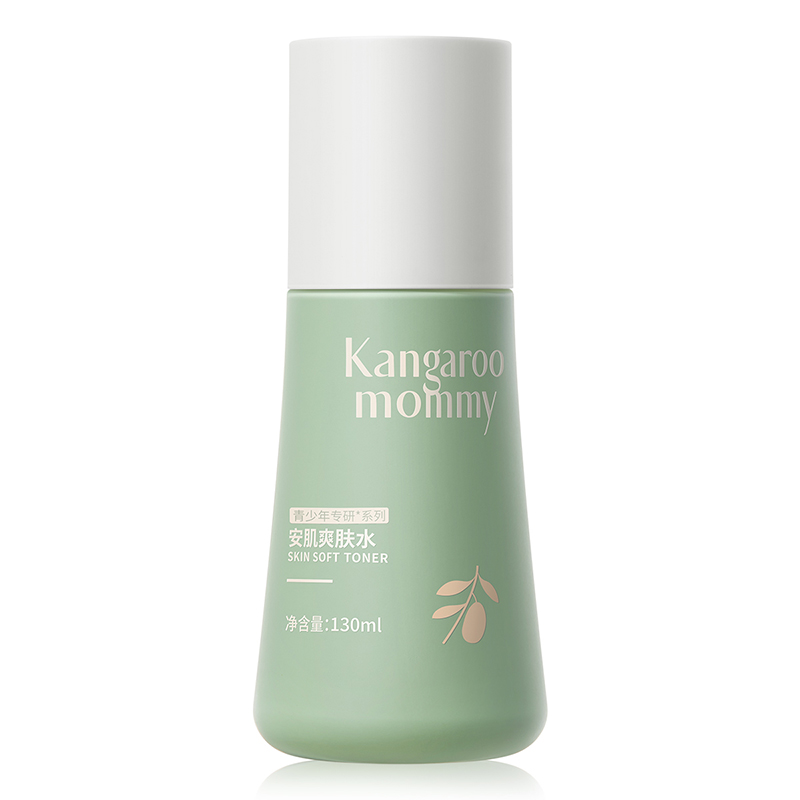 袋鼠妈妈 安肌爽肤水2.0版- A100185901 130ml-A 浅绿色（单位：瓶）