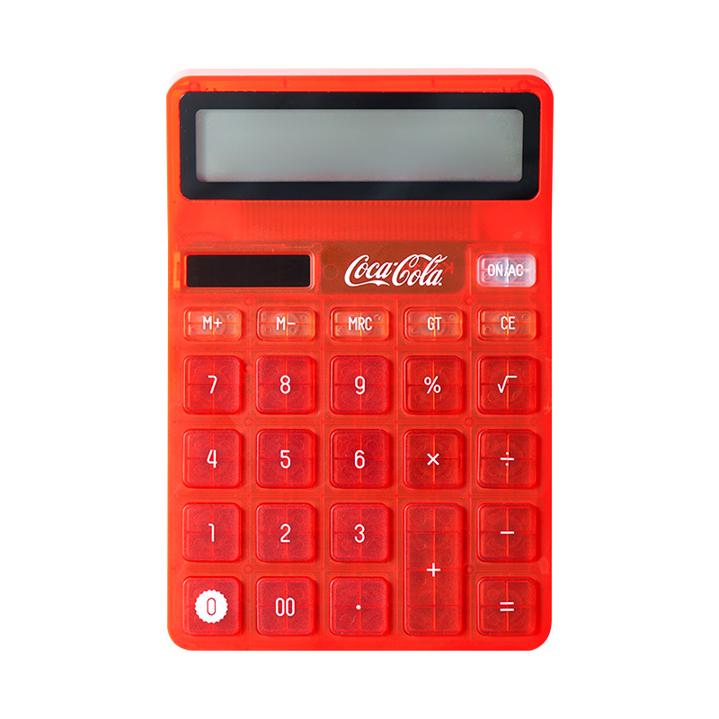 KACO 乐迈计算器 （可口可乐联名） LEMO 167*112*25 mm 红色（单位：个）
