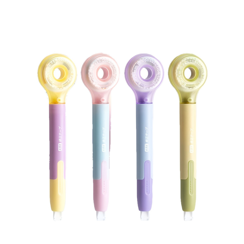 童益星 修正带 云纹玉管 1盒4支装  混色（单位：盒）