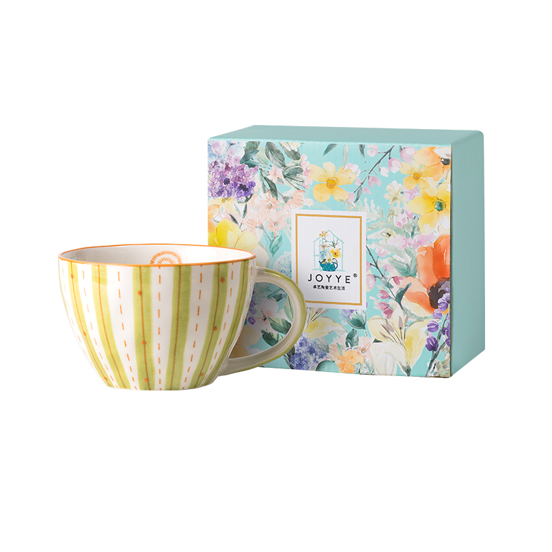 JOYYE 花果小调手绘杯 25029 380ml  种子（单位：个）