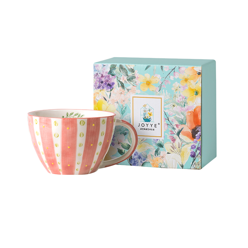 JOYYE 花果小调手绘杯 25029 380ml  果粒（单位：个）