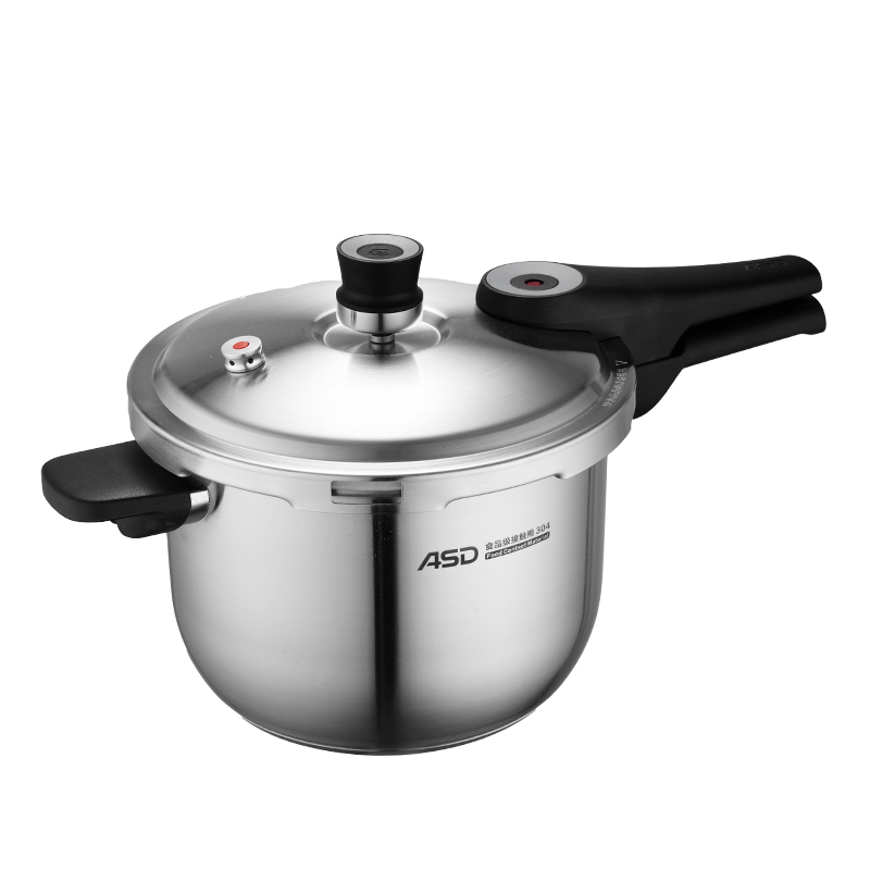 爱仕达（ASD） 六保险不锈钢压力锅 YC1820-1 20cm  不锈钢色（单位：套）