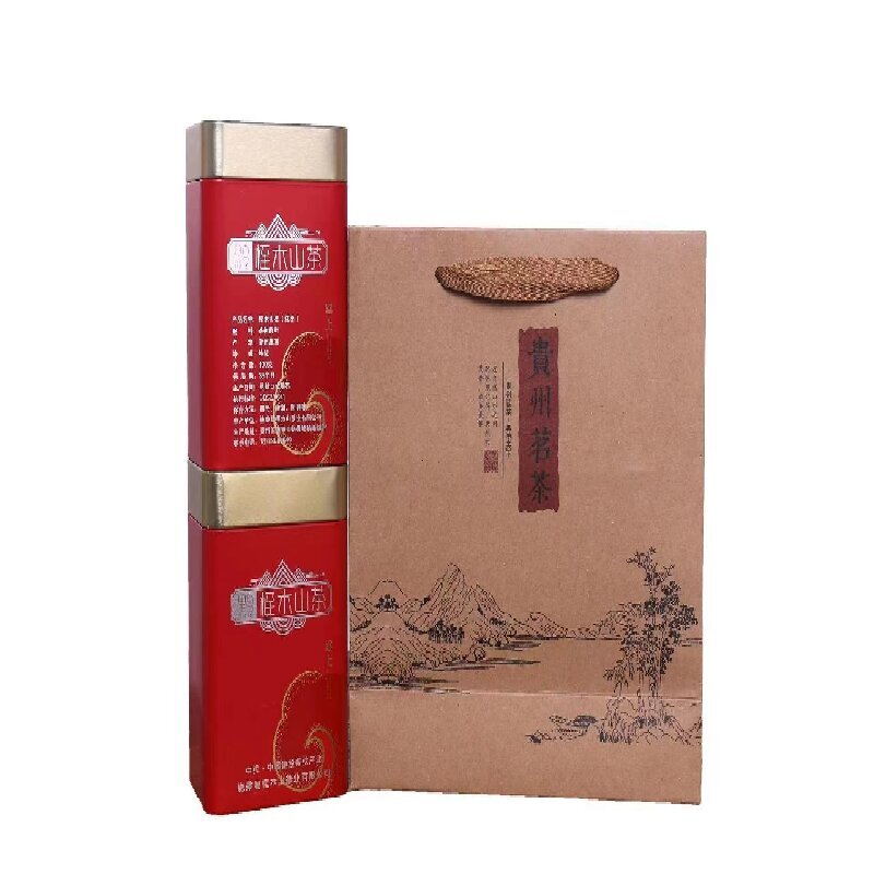 黔桎木山茶 铁罐红茶 贵州扶贫 100g/罐*2 红色（单位：罐）