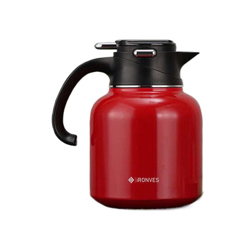 怡乐雅 智能温显焖茶壶 YLY-MCH-07 1800ml 红色（单位：个）