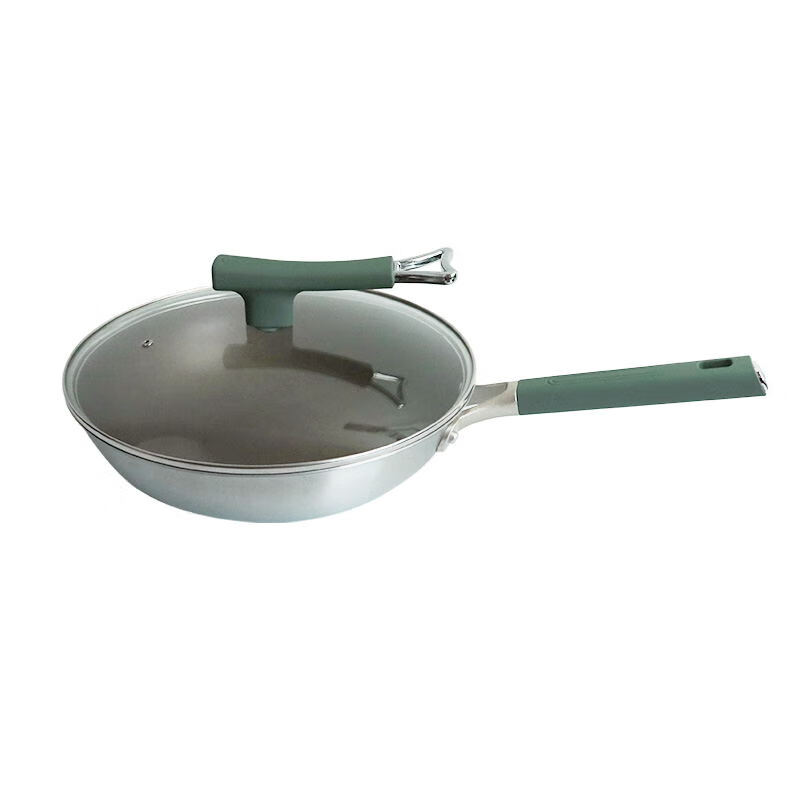 怡乐雅 无涂层不粘钛锅 TI-001 34CM 咖色（单位：个）