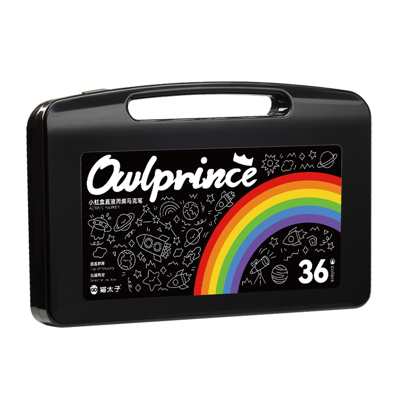 猫太子 马克笔 10122M3180-3C 36色 混色（单位：盒）