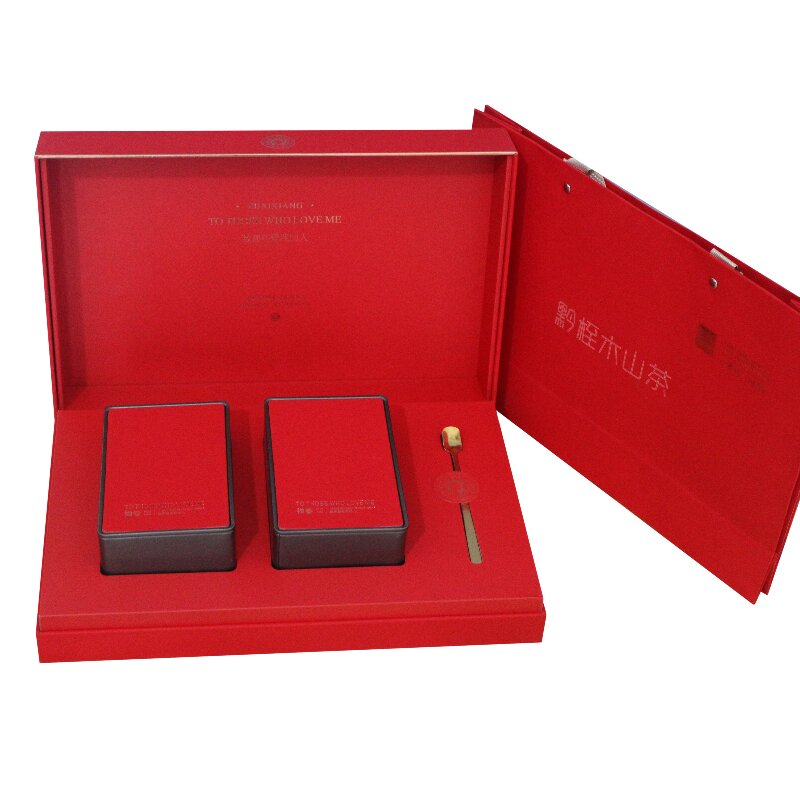 黔桎木山茶 红茶礼盒 贵州扶贫 100g/袋*2 红色（单位：盒）