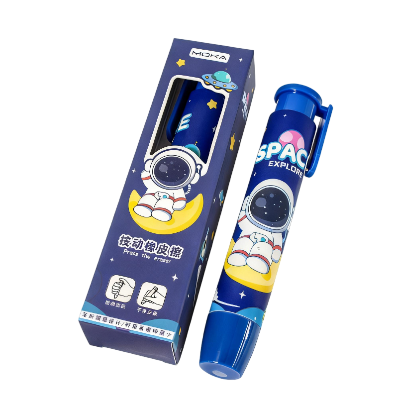 童益星 按动橡皮擦 探索宇宙 29g 蓝色（单位：个）