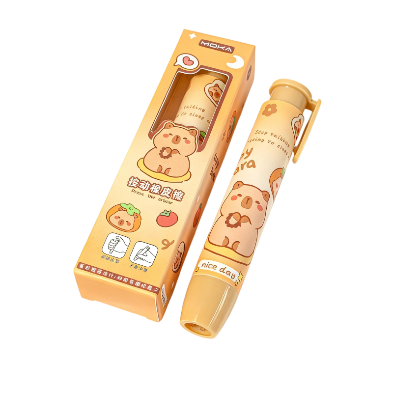 童益星 按动橡皮擦 豚门永存 29g  棕色（单位：个）