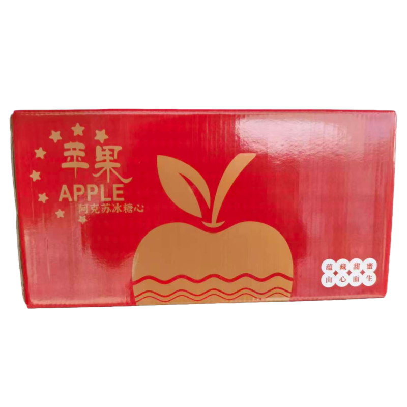 草木花生活 阿克苏冰糖心苹果 单果80-89mm （18-20个装） 4.25kg 莓果色（单位：盒）