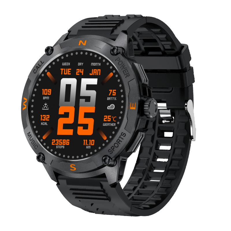 WITMIND 户外运动健康智能手表 QW76 1.43寸 黑色（单位：个）