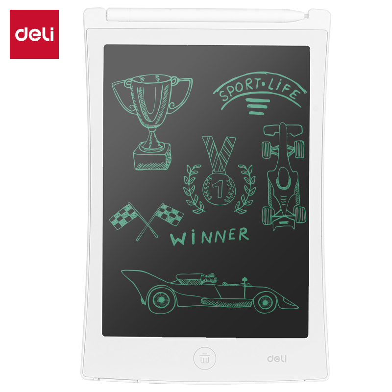 得力(deli) 液晶手写板 YZ300 8.5英寸 白色（单位：块）