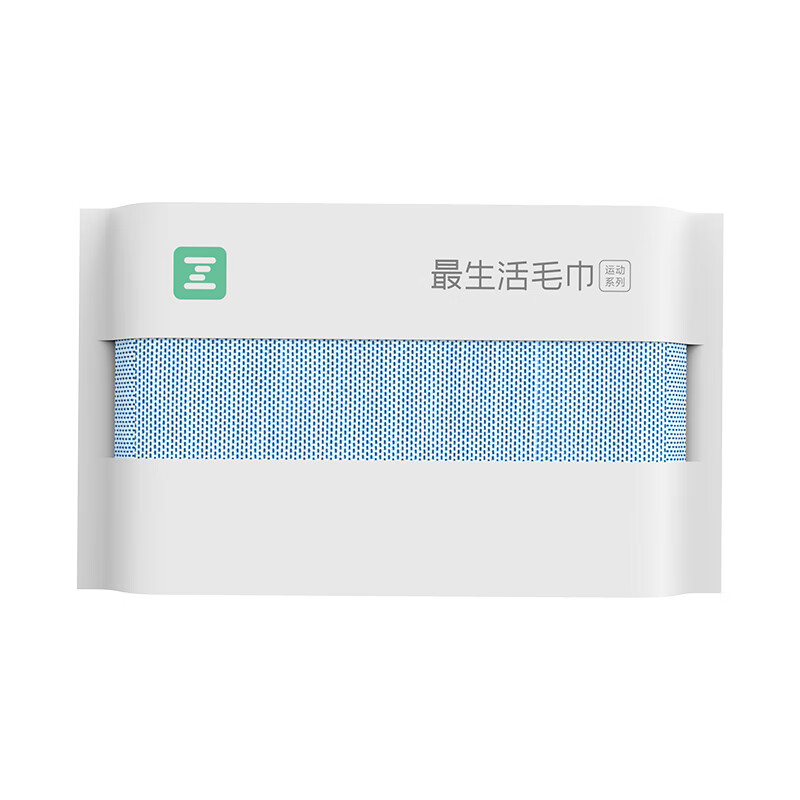 最生活 毛巾. 运动系列 A-1229 30*100cm/65g 蓝色（单位：条）