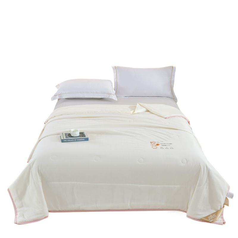 紫韵 棉豆豆生态被 ZY-YJ18216 200*230cm 白色（单位：床）