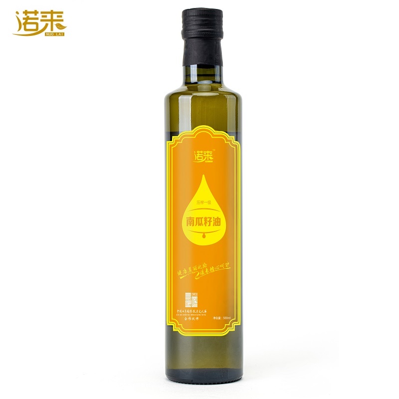 诺来 压榨一级食用油 南瓜籽油 500ml*1瓶 500ml 混色（单位：瓶）