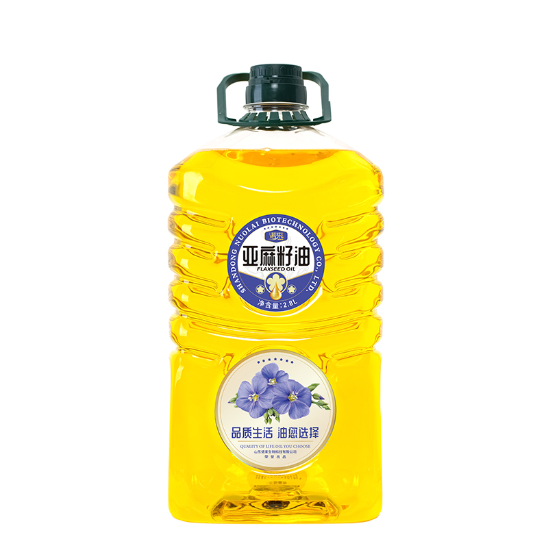 诺来 冷榨一级食用油 亚麻籽油 2.8L*1桶 2.8L 混色（单位：桶）